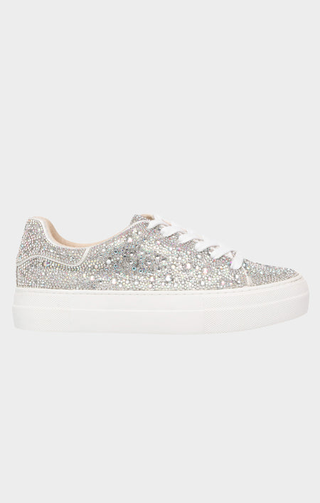 Betsey Johnson Sidny Platform Sneaker ~ Rhinestone – Show Me Your Mumu