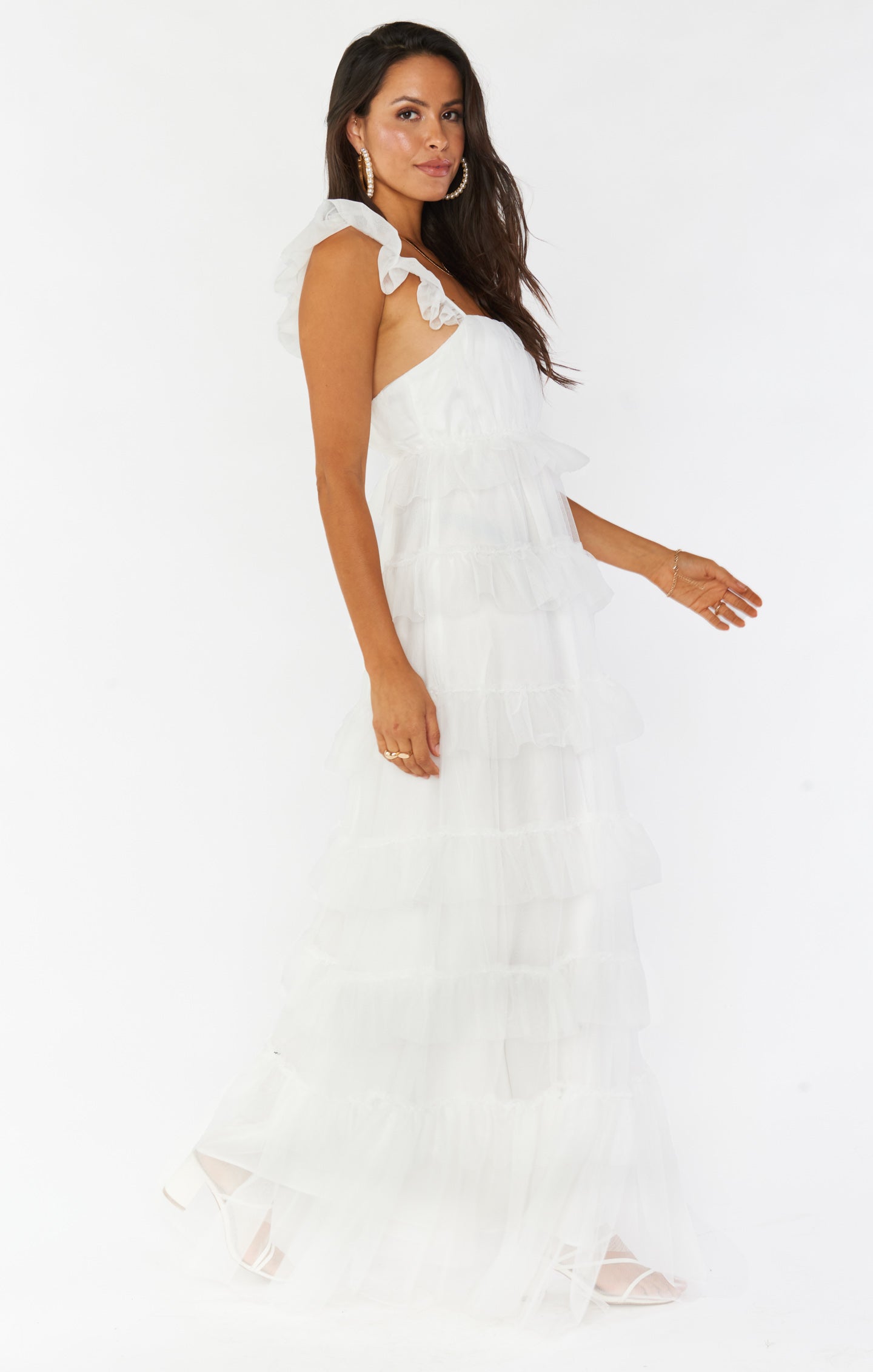 Fairytale Maxi Dress ~ White Tulle – Show Me Your Mumu