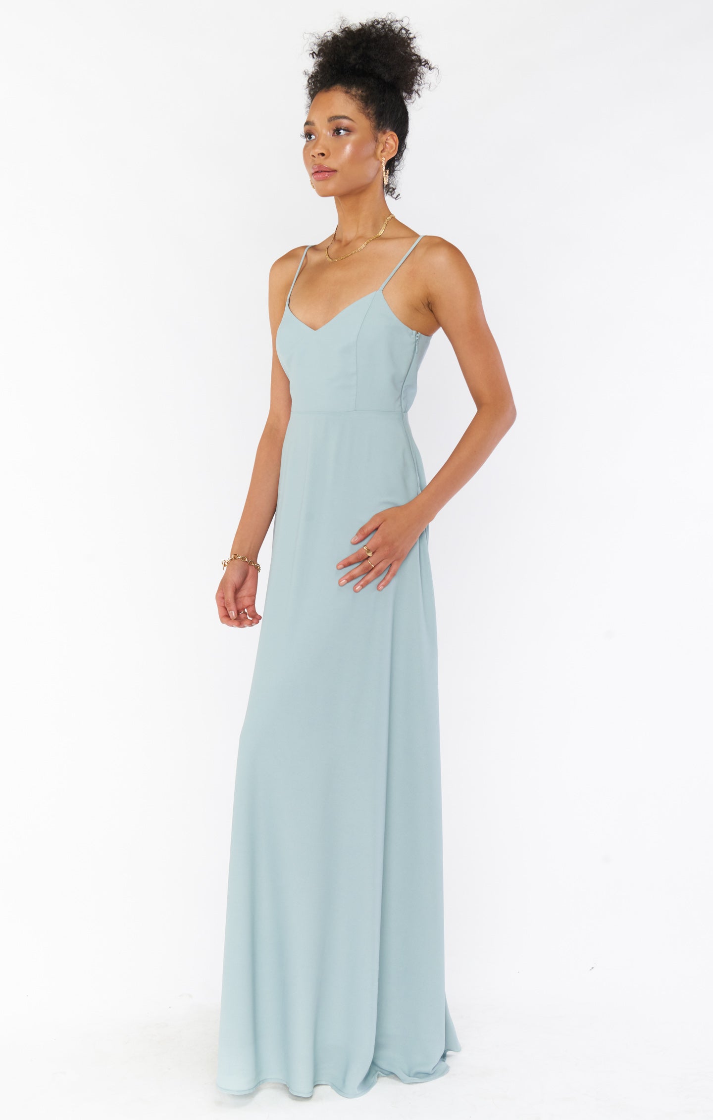 Jenn maxi dress silver sage crisp best sale