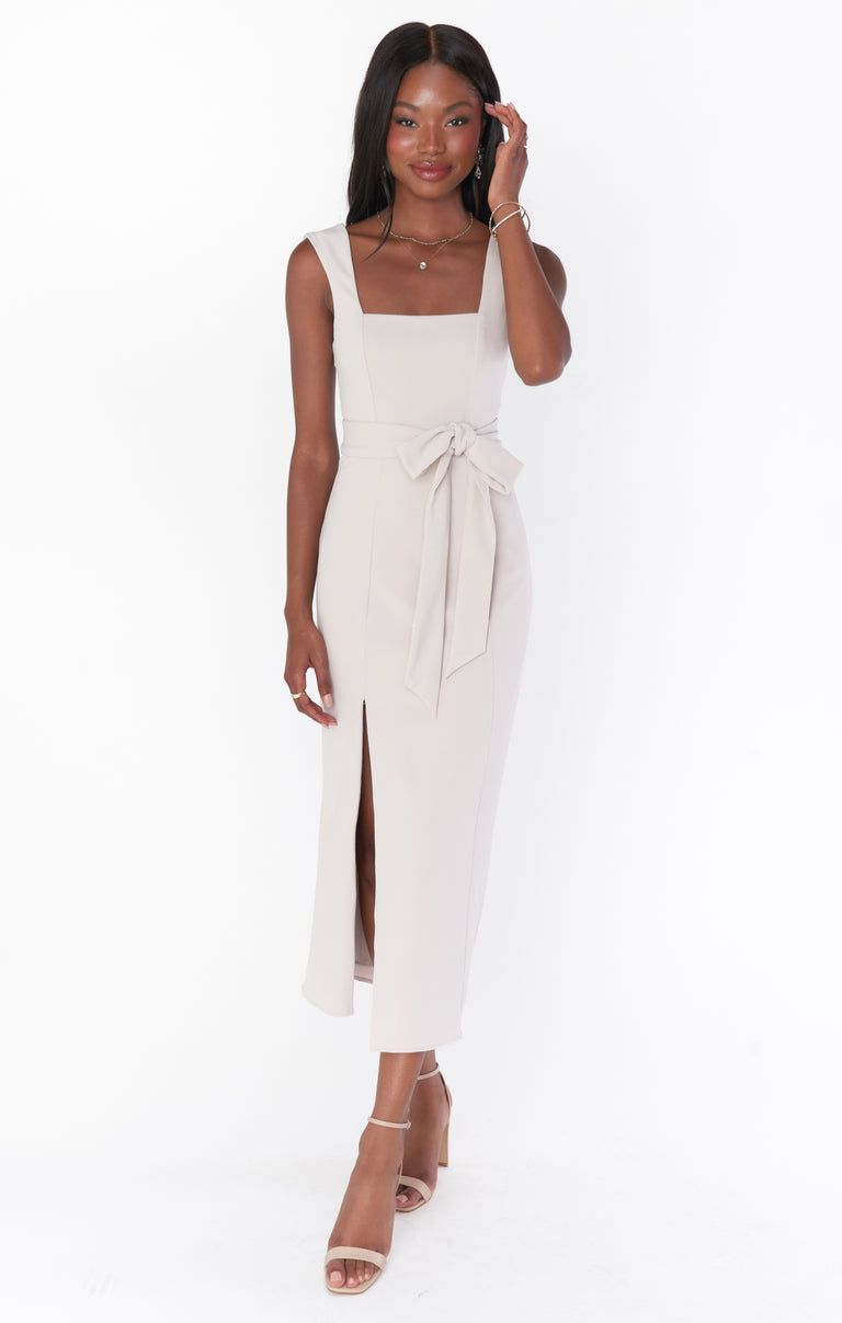 Eden Midi Dress ~ Show Me the Ring Stretch – Show Me Your Mumu