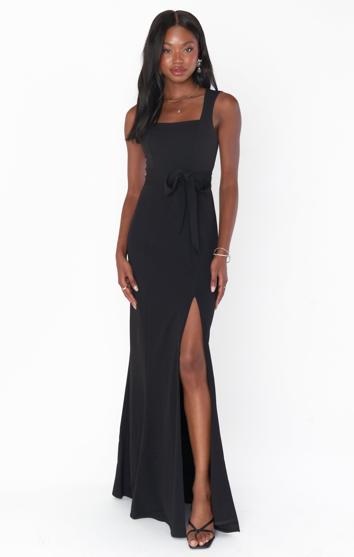 Paris Gown Black Stretch Show Me Your Mumu