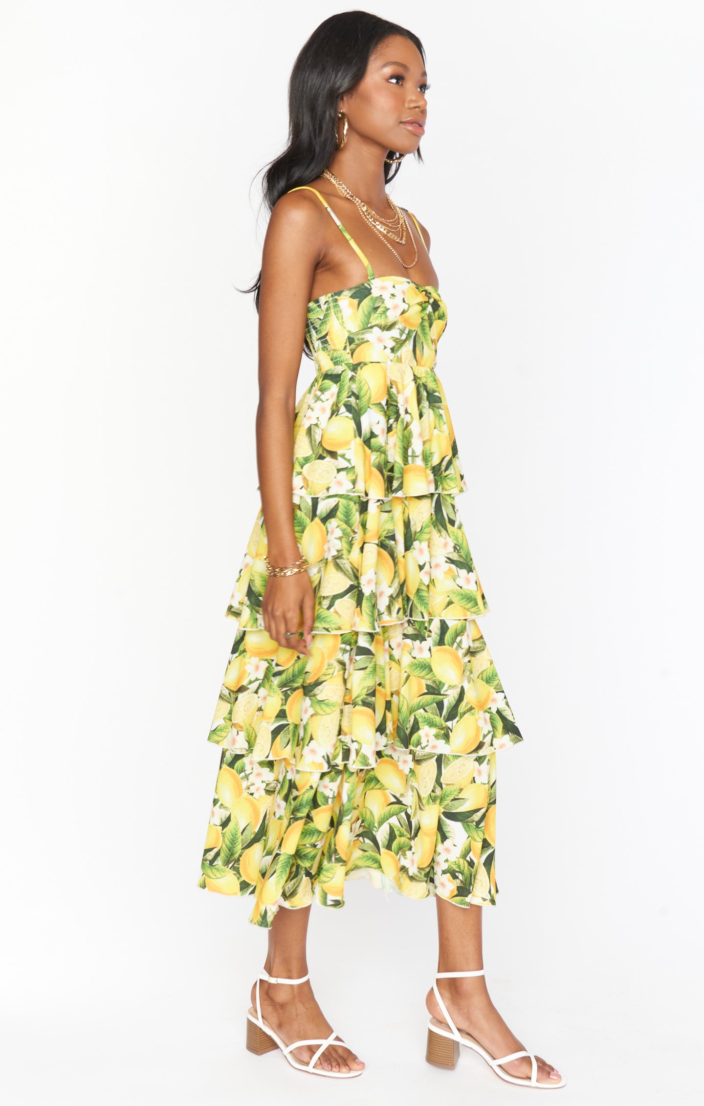 H&m robe online citron