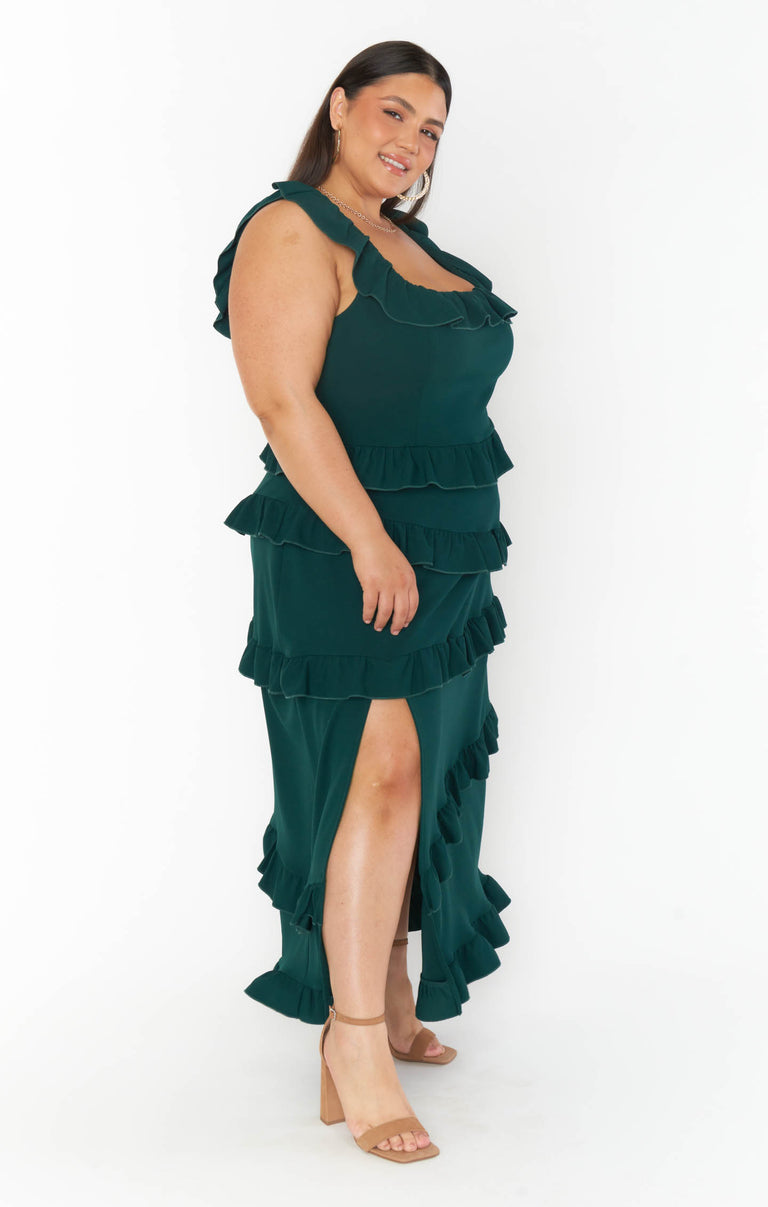 Greta Dress ~ Emerald Stretch Show Me Your Mumu Greta Dress ~ Emerald Stretch Show Me Your Mumu