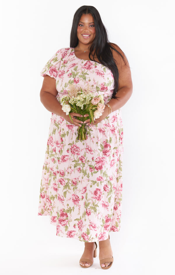 show me your mumu garden midi dress Deluca Dress ~ Garden Romantic S
