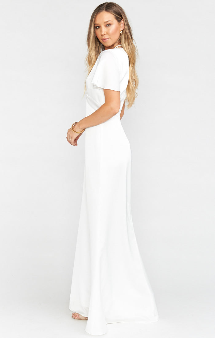 sachin and babi light blue dress Dinner date pending mini or maxi?  #showpo