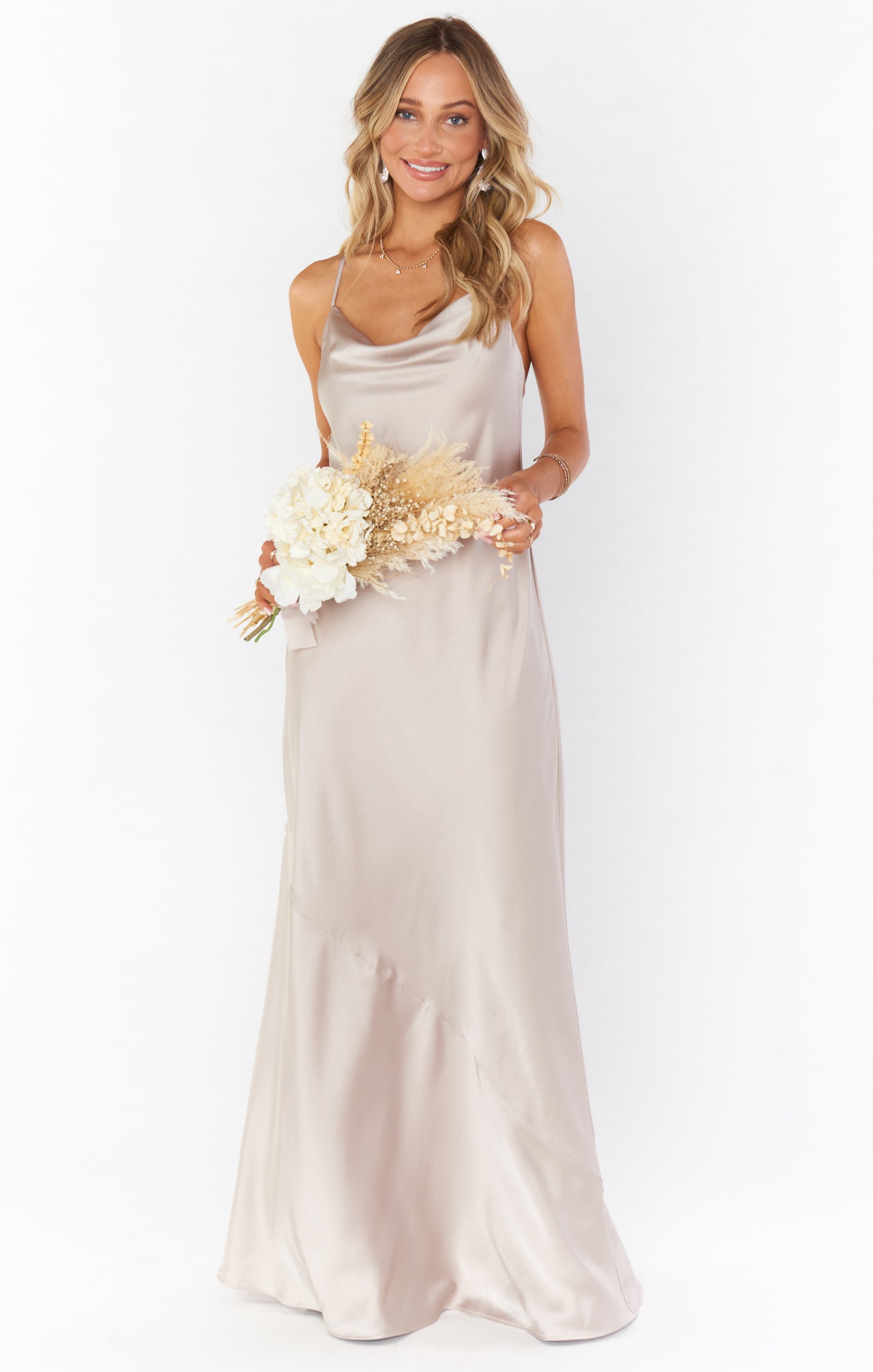 jenn maxi dress show me the ring crisp Tuscany Maxi Slip Dress ~ Show Me The Ring Luxe Satin – Show Me Your Mumu