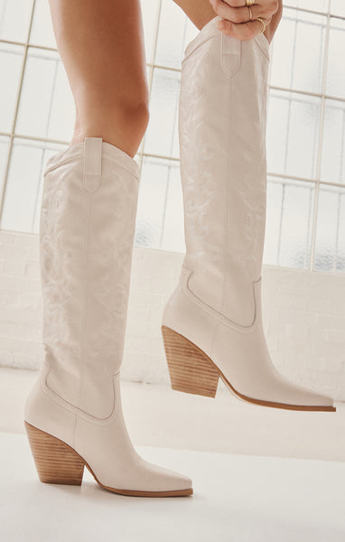 Ivory 2025 western boots