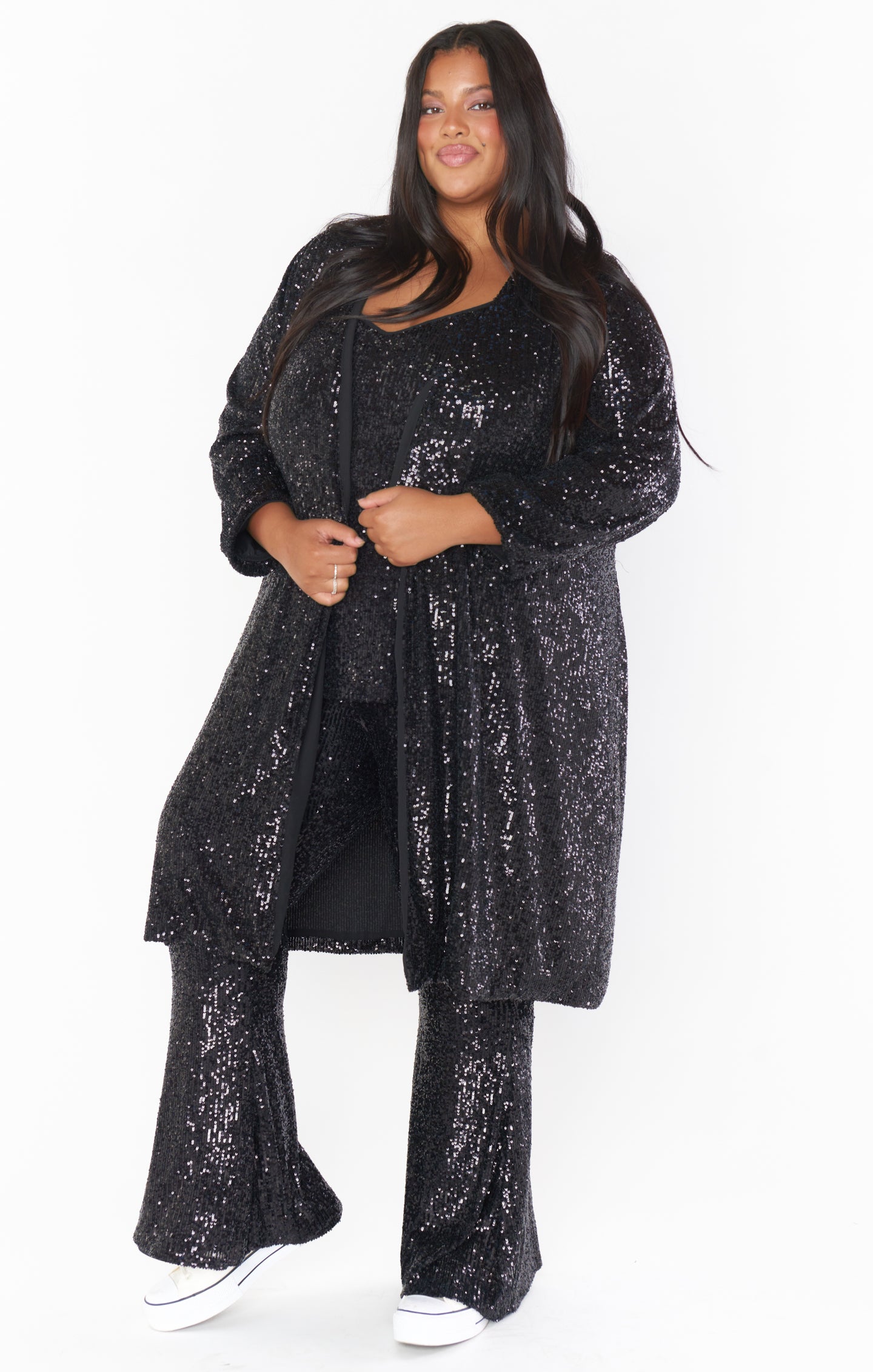 All That Shimmers Sequin Duster – CAYLO