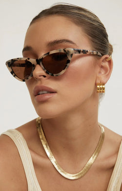 Banbè Eyewear The Sofia Sunglasses ~ Blonde Tort