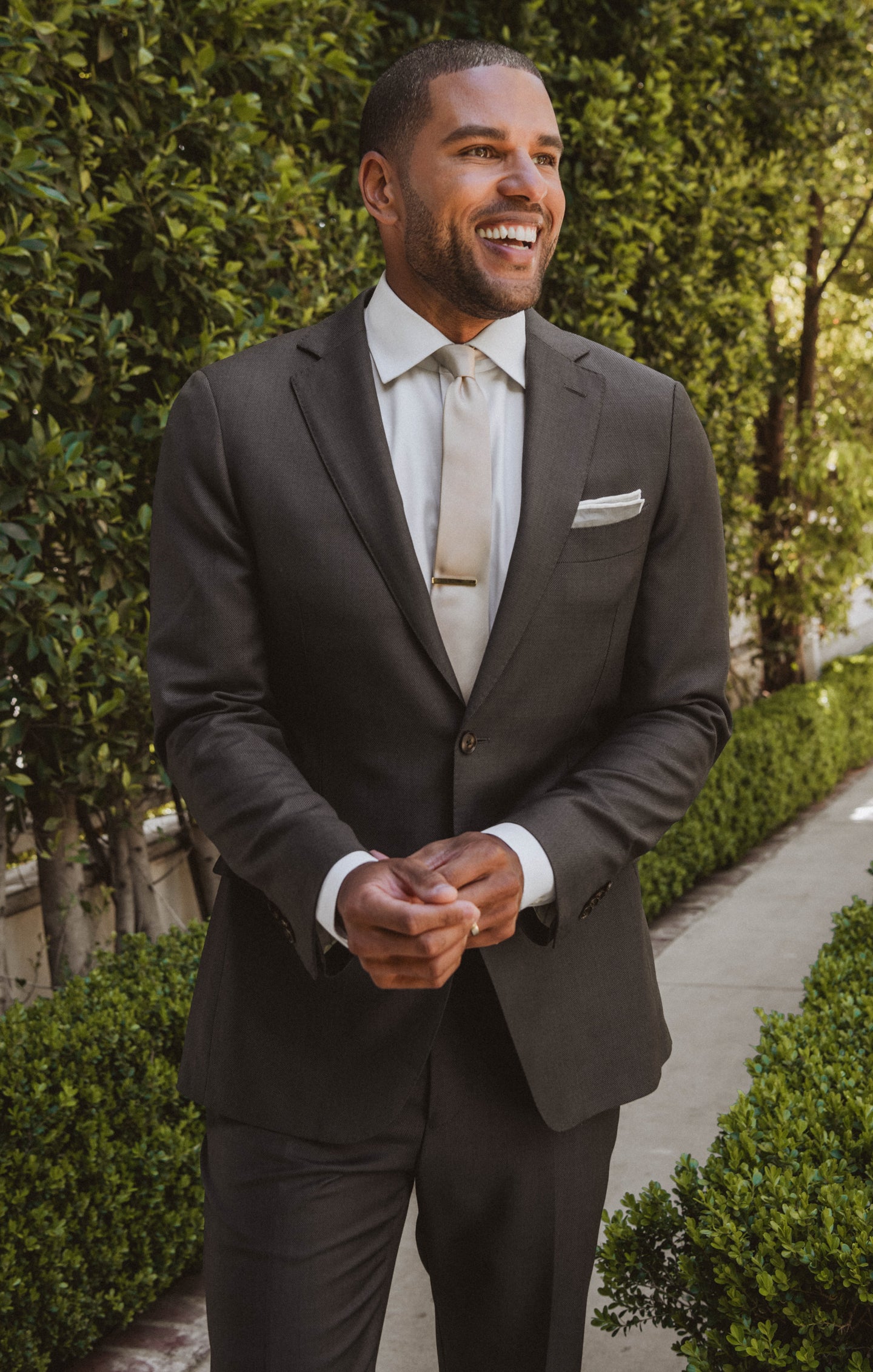 Nico Neck Tie, in Champagne Solid | Show Me Your Mumu Nico Neck Tie, in Champagne Solid | Show Me Your Mumu
