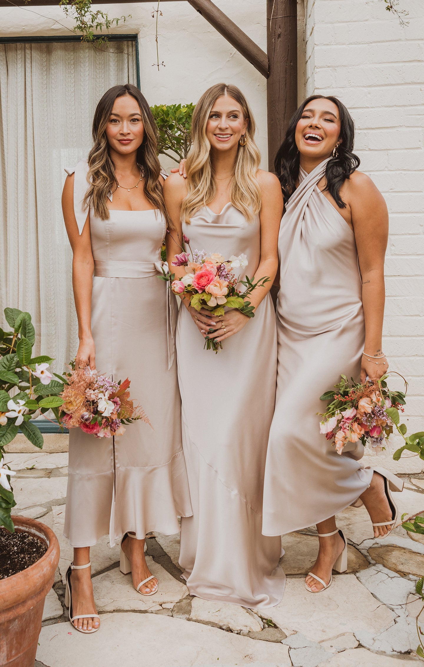 Tuscany Maxi Slip Dress ~ Show Me The Ring Luxe Satin – Show Me Your Mumu