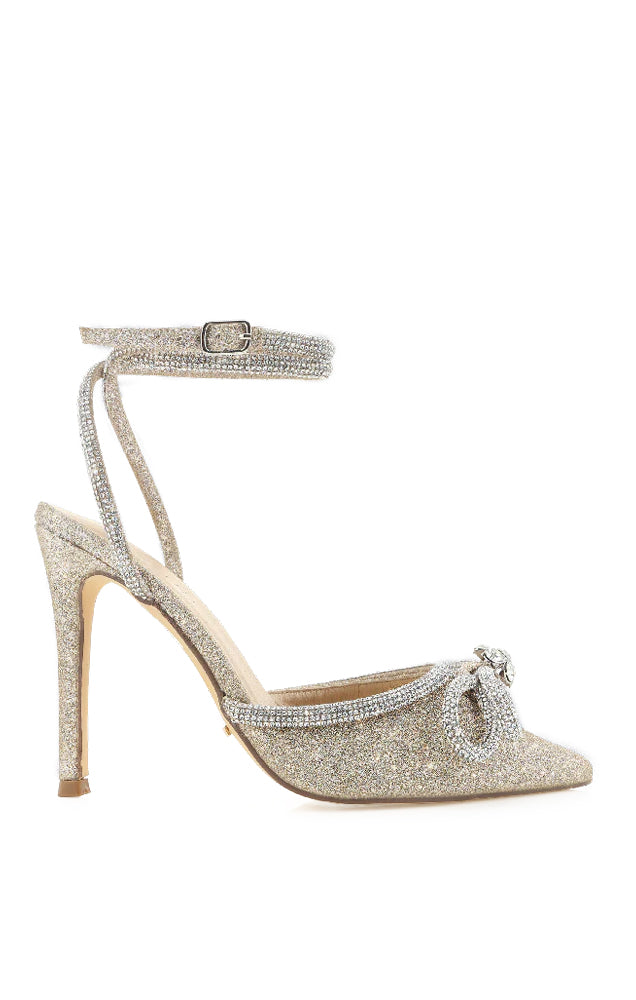 Billini Elope Heel ~ Gold Glitter – Show Me Your Mumu