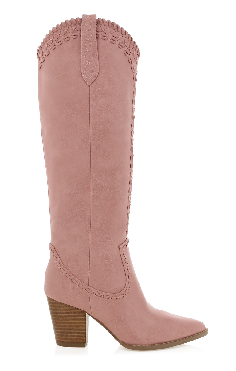 Billini Finley Cowboy Boot ~ Burnished Pink