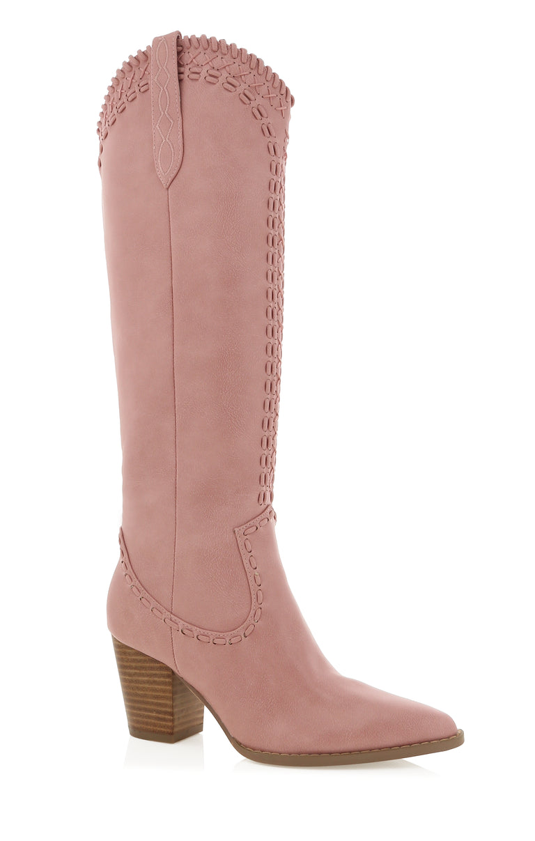 Billini Finley Cowboy Boot ~ Burnished Pink
