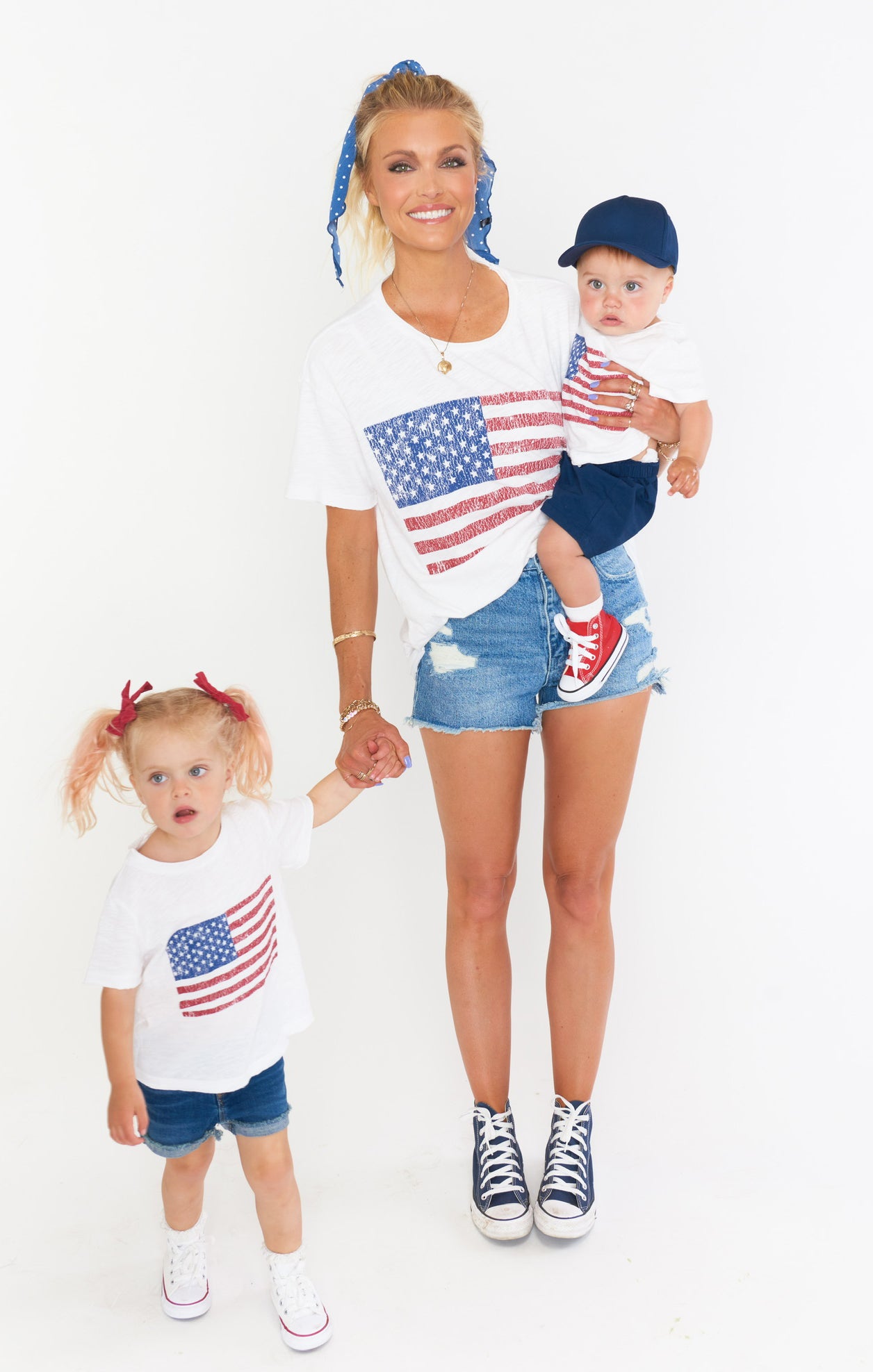 Show Me Your Mumu Cooper Tee American Flag Graphic / Xs