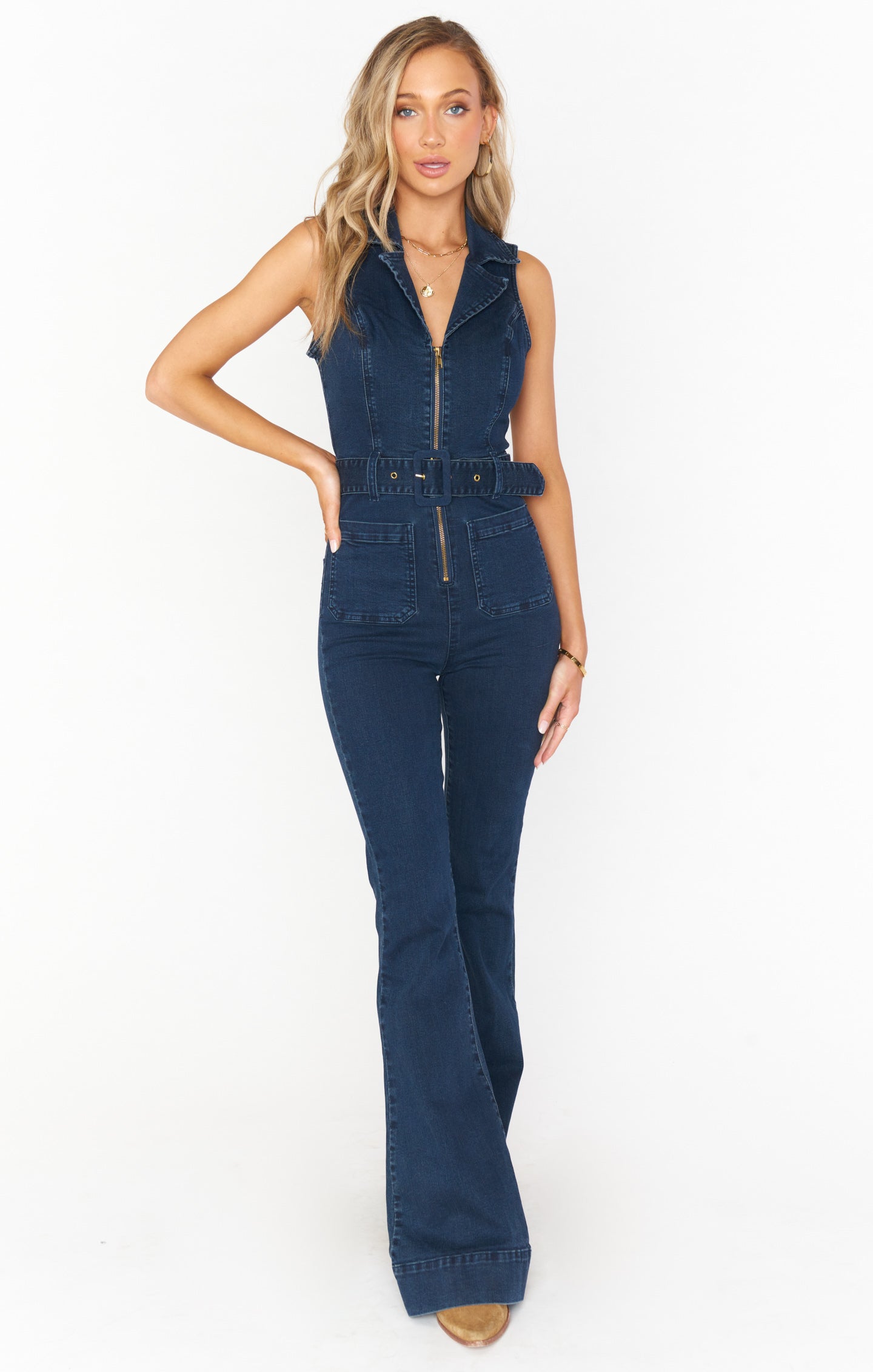 Show hot me your MuMu denim overalls