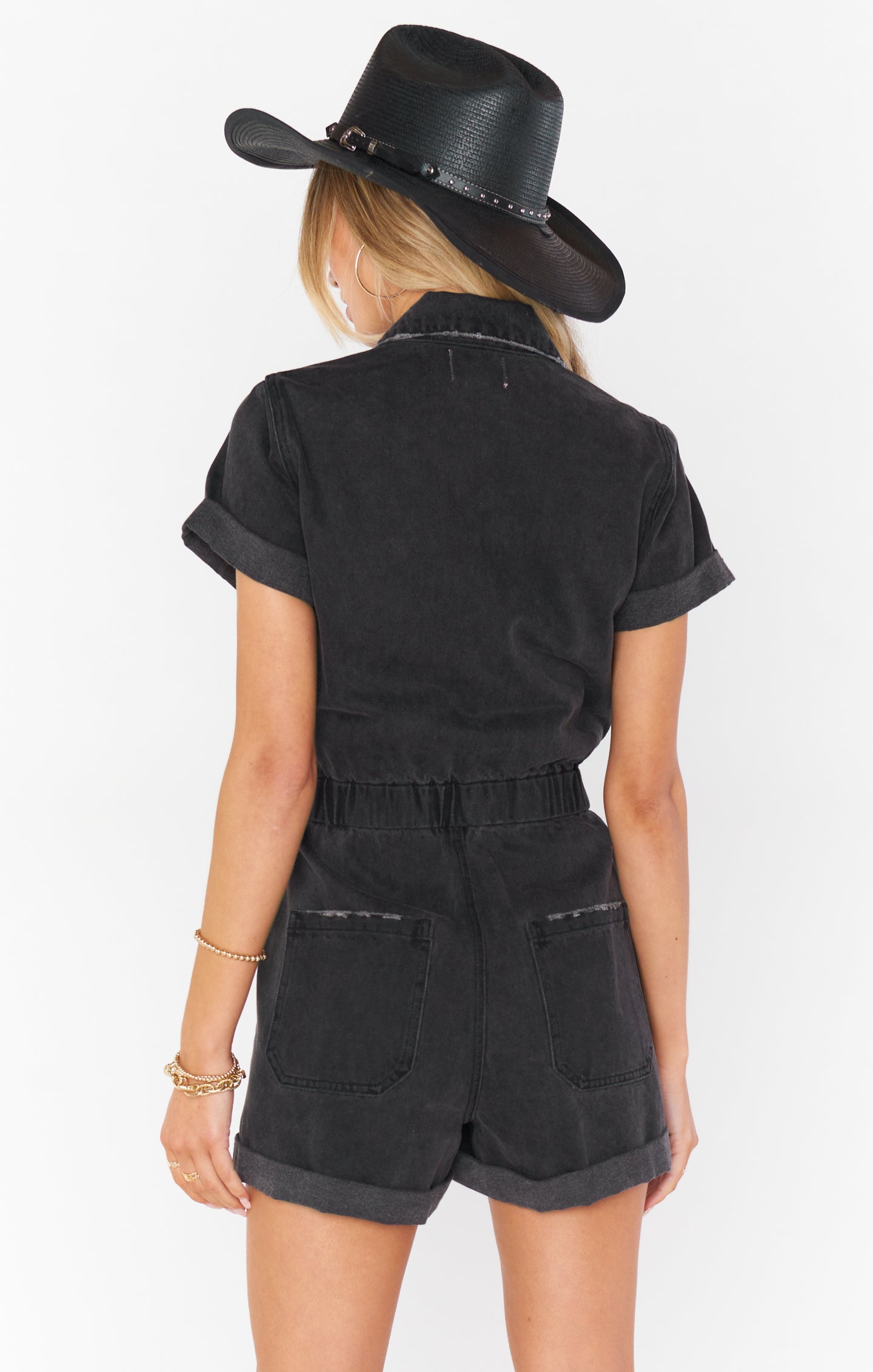 Cannon Romper ~ Washed Black – Show Me Your Mumu