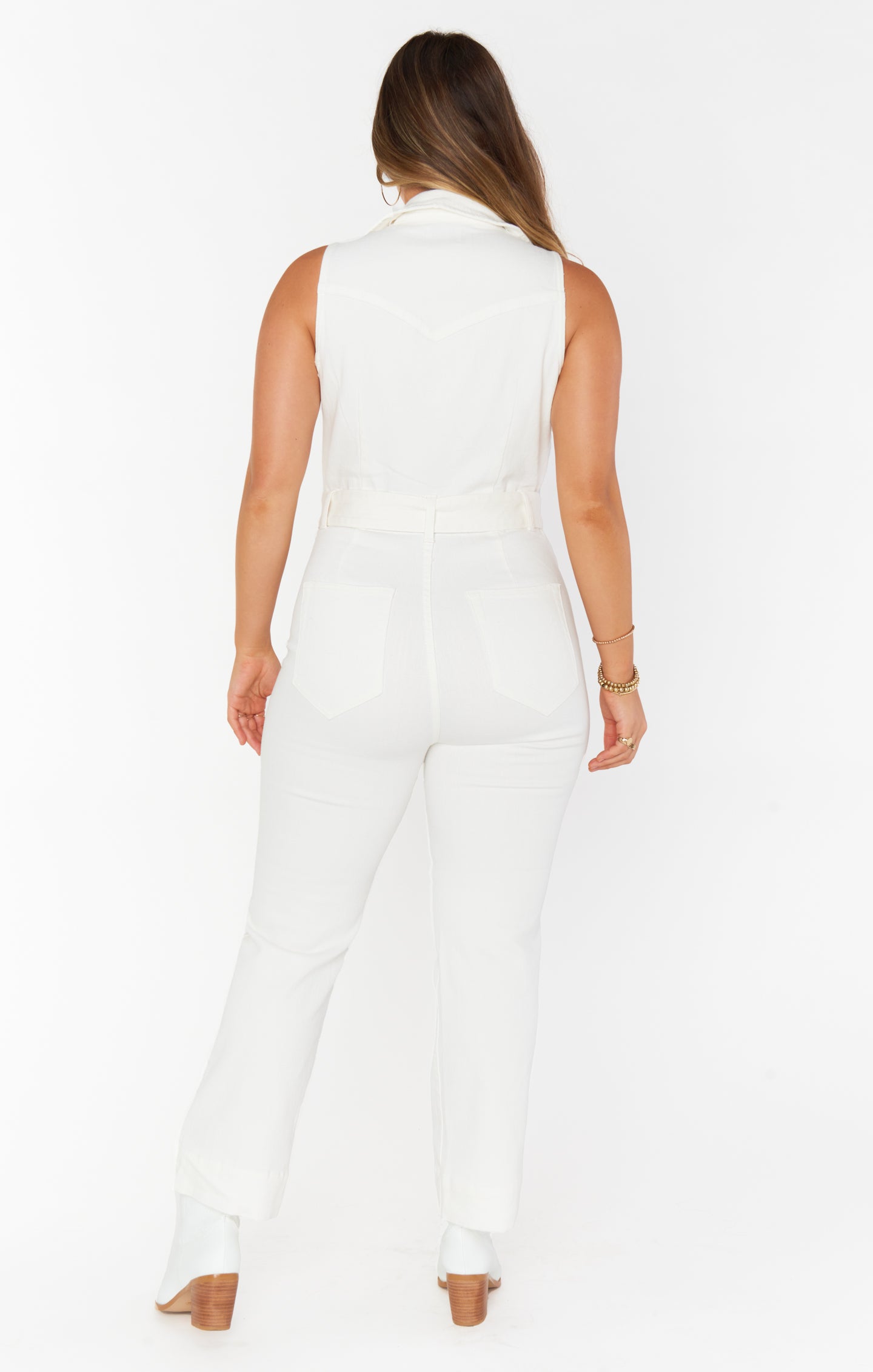 Show Me discount Your Mumu Greer Eyelet Jumpsuit in White Size Small