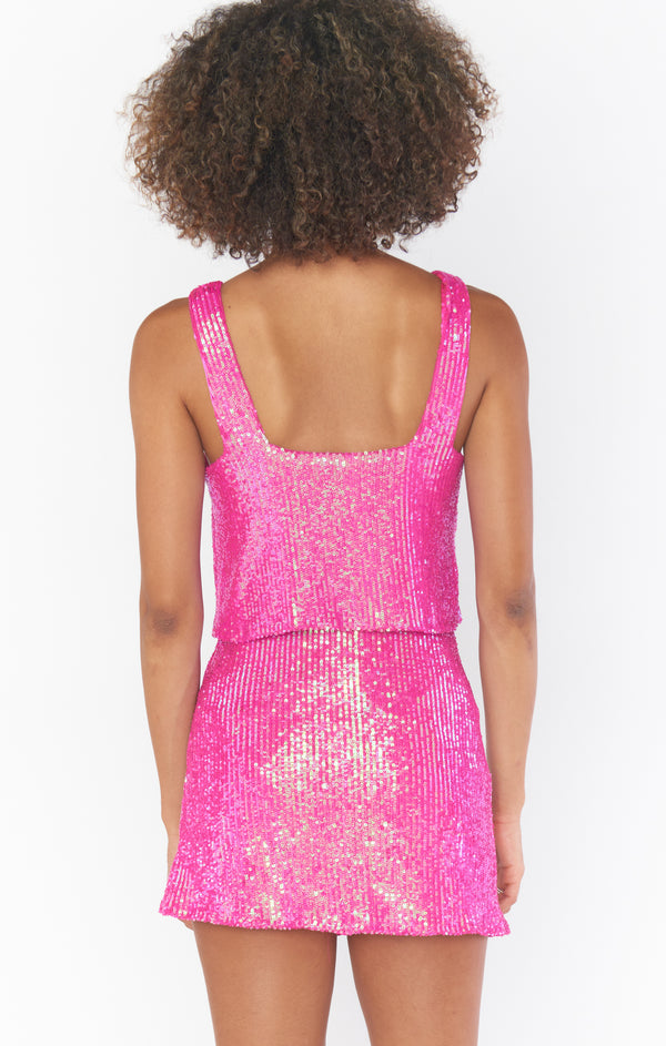 Spaghetti Straps Scoop Pink Homecoming Dresses Sequins Short
