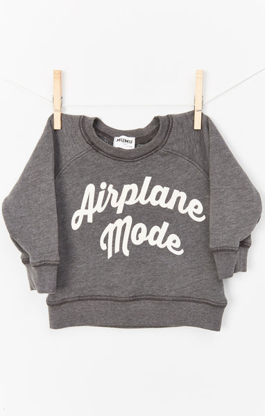 The laundry room 2024 airplane mode sweatshirt