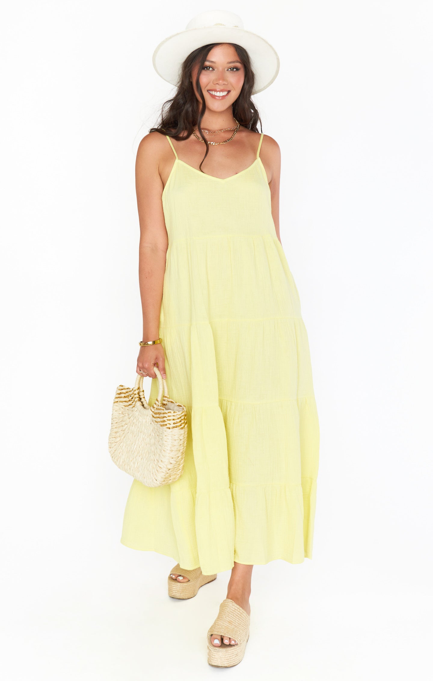 Caroline Maxi Dress ~ Ocean Stripe – Show Me Your Mumu