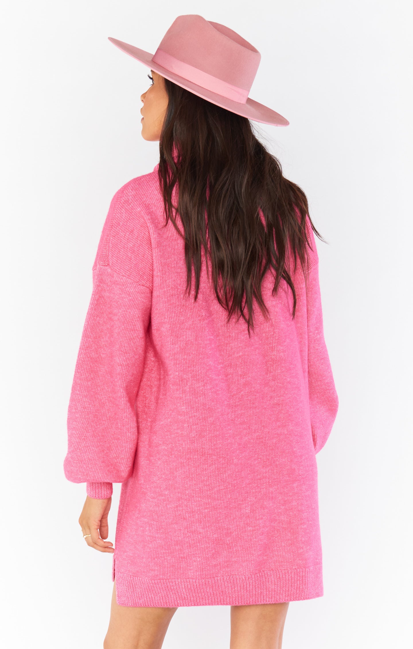 Chester Sweater Dress ~ Hot Pink Knit – Show Me Your Mumu