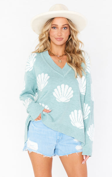 Gilligan Sweater ~ Tossed Seashell Knit – Show Me Your Mumu