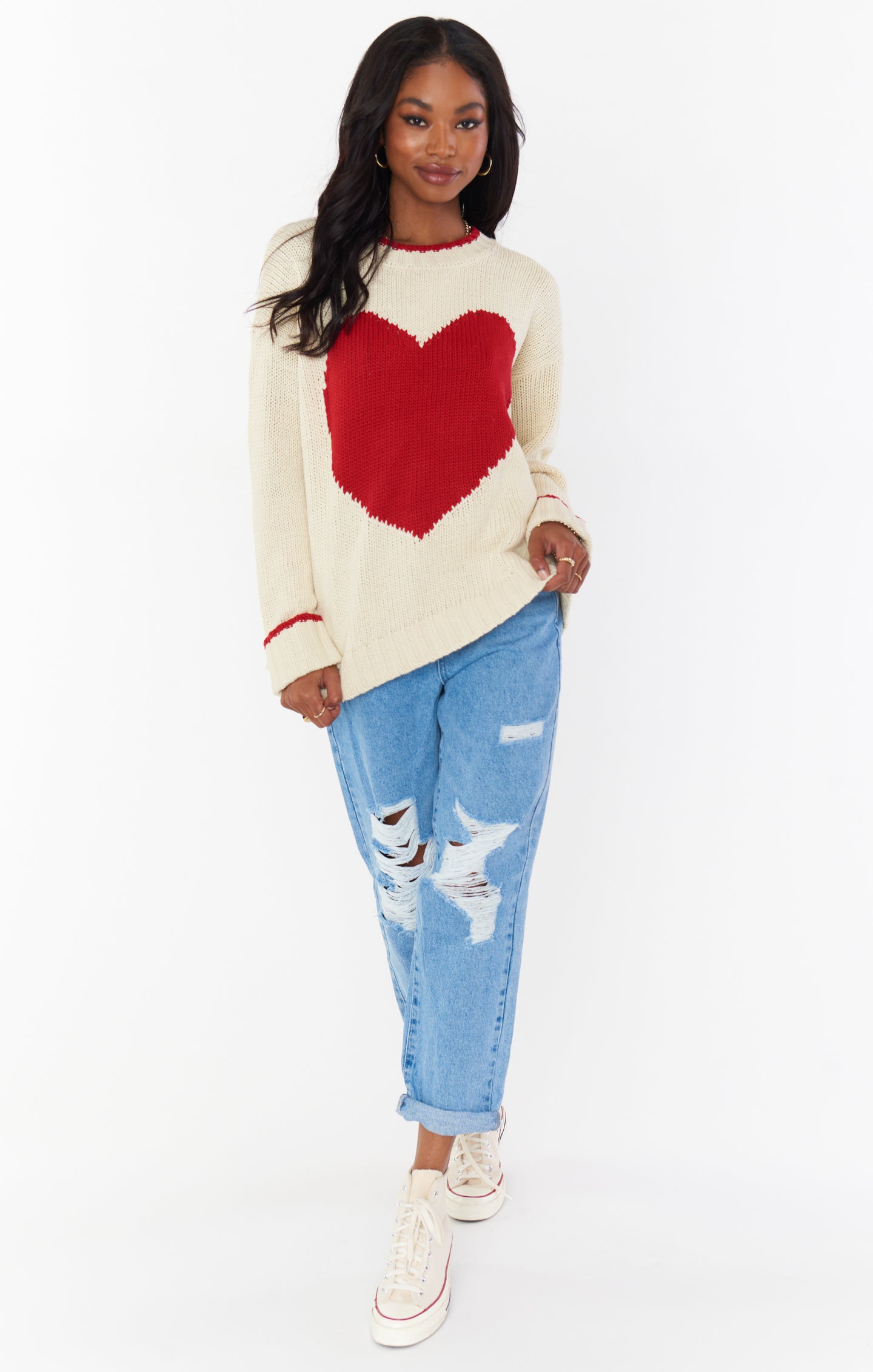Sweetheart Sweater ~ Heart Knit – Show Me Your Mumu