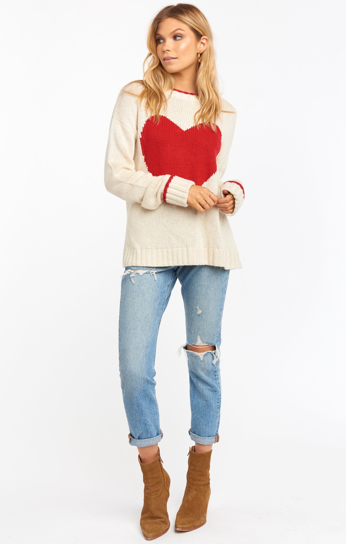 Sweetheart Sweater ~ Heart Knit – Show Me Your Mumu