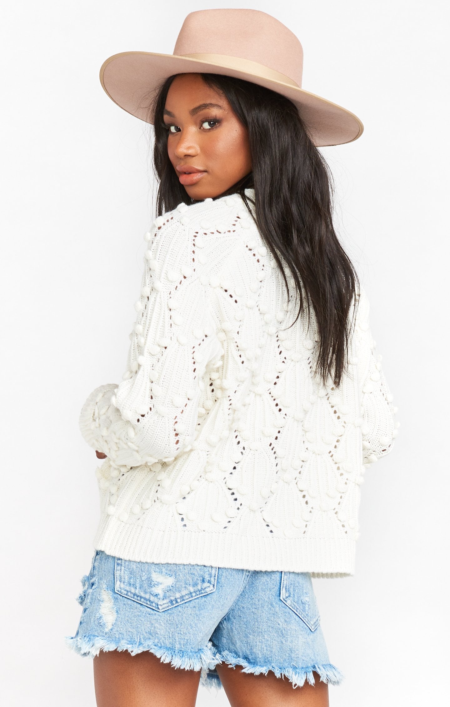 Show Me Your Mumu Ivory Sausalito store Sweater