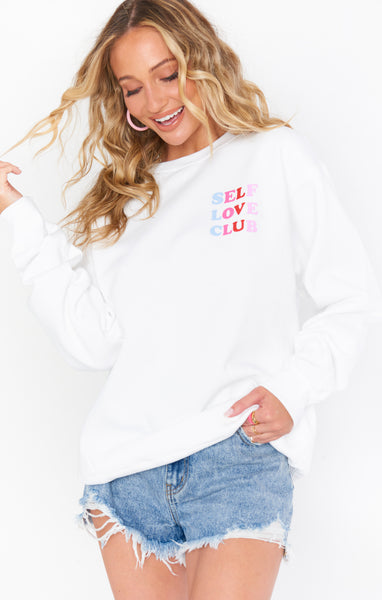 Stanley Sweatshirt ~ Self Love Graphic – Show Me Your Mumu