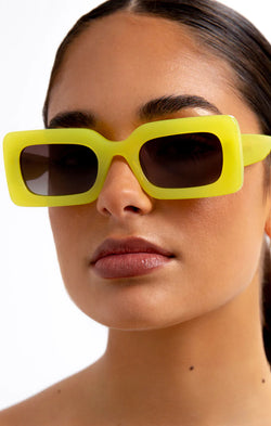 Banbè Eyewear The Jones Sunglasses ~ Citrus/Brown Fade