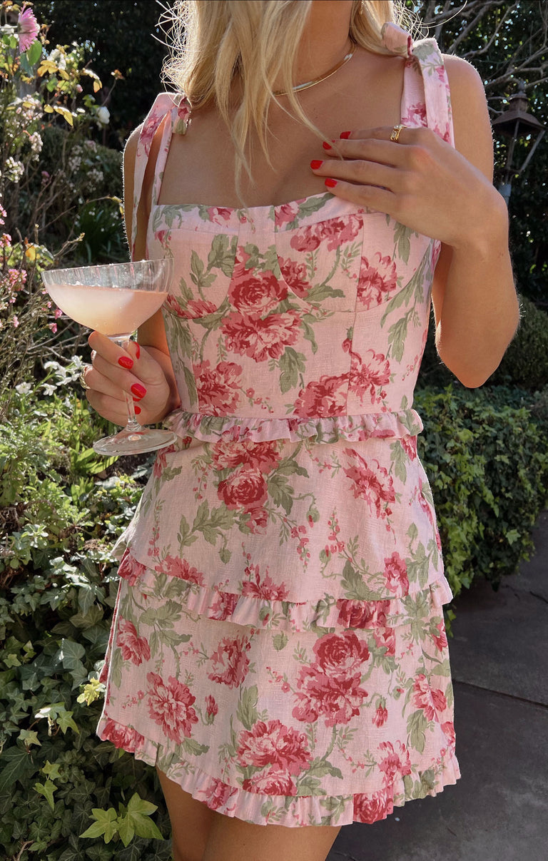 show me your mumu corset mini dress Lady Corset Mini Dress ~ Garden Romantic Show Me Your Mumu