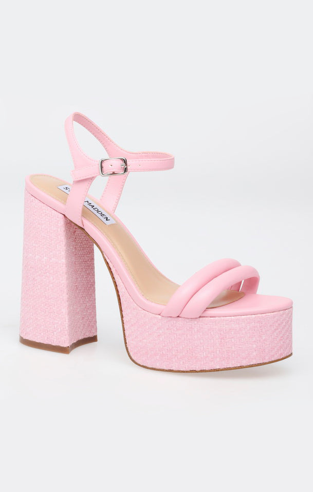 Steve Madden Tiera Platform Heel Pink Multi Show Me Your Mumu