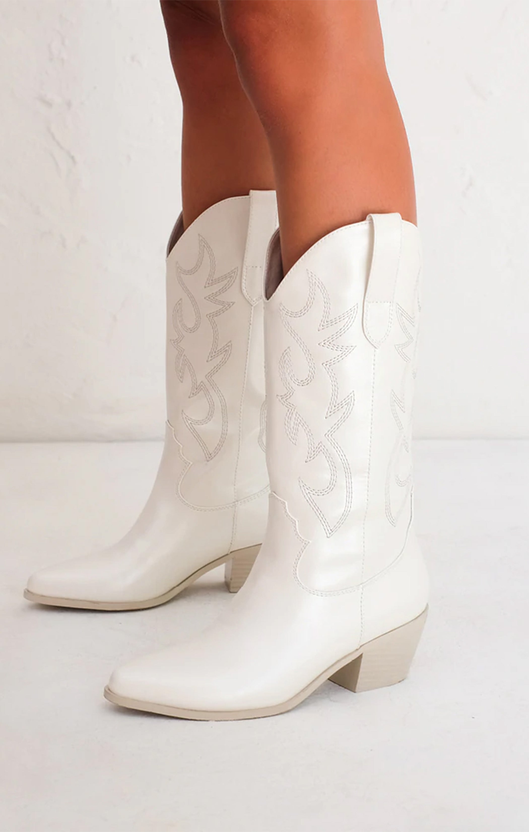 White Cowgirl Boots