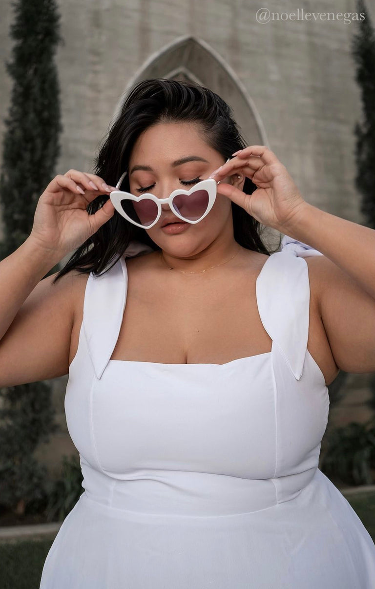 Claire Mini Dress, in White Poplin, Size: Small | Show Me Your Mumu Claire Mini Dress, in White Poplin, Size: Small | Show Me Your Mumu