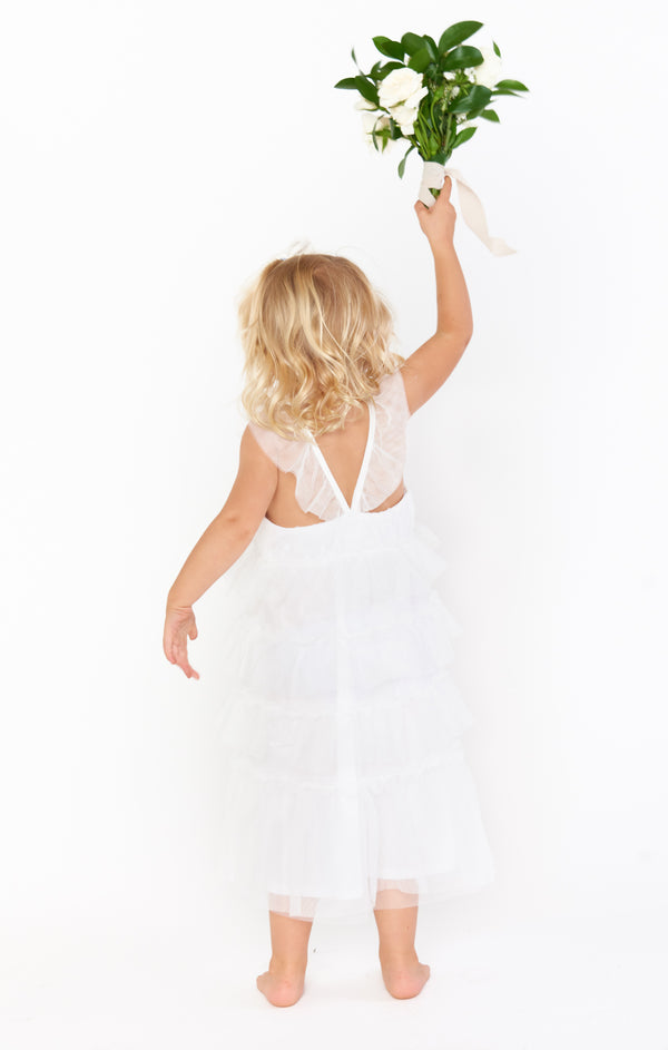 Little Fairytale Dress ~ White Tulle – Show Me Your Mumu