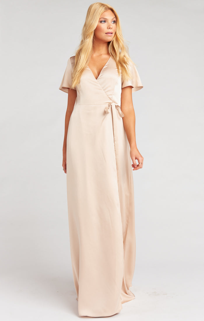 Noelle Flutter Wrap Dress Show Me Your Mumu