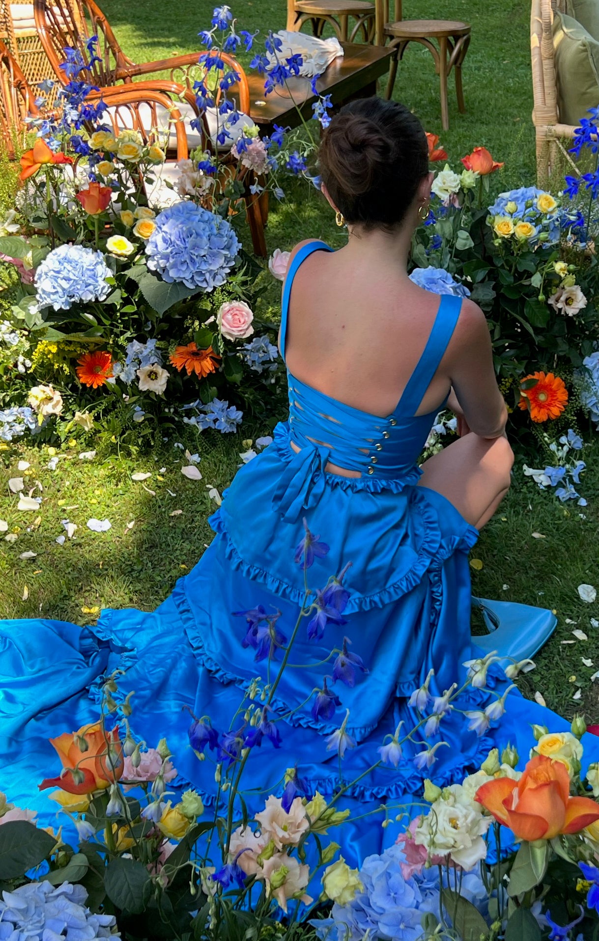 Lady Corset Dress ~ Garden Romantic – Show Me Your Mumu