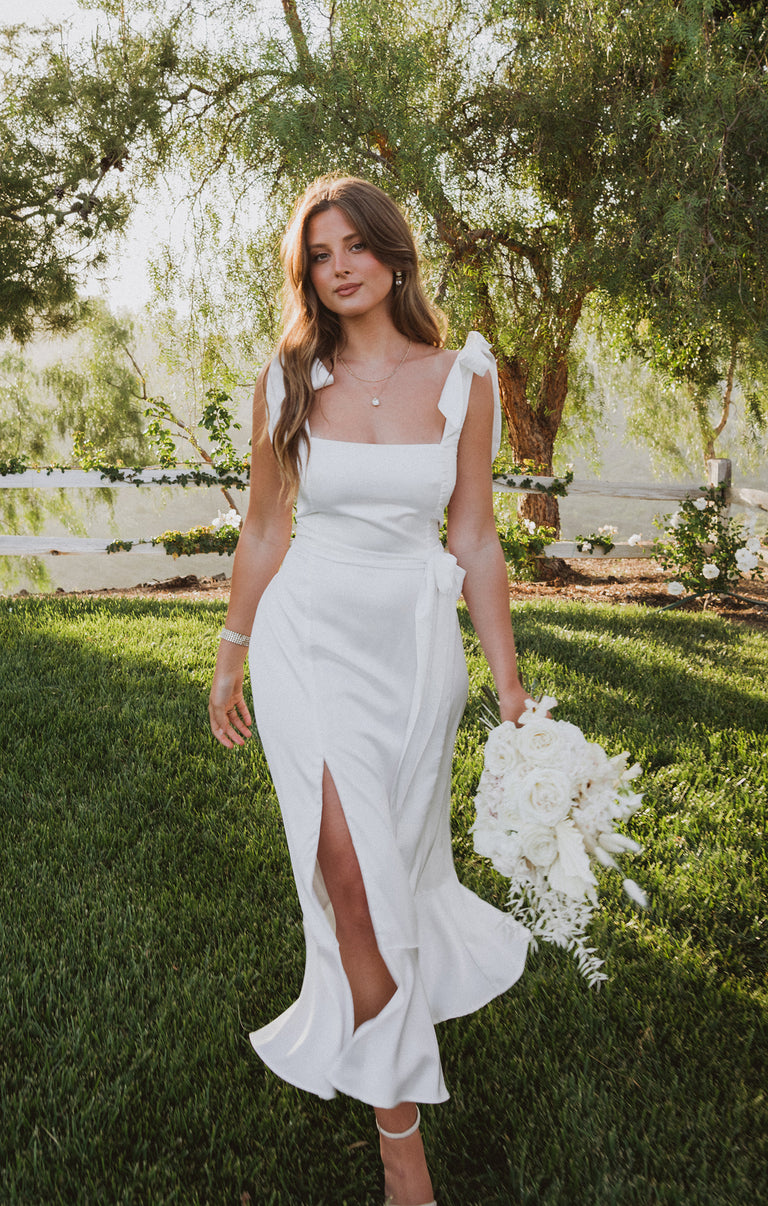 Show Me Your Mumu Garden Midi Dress Luxe Satin Women's Clothing Ivory : XL Show Me Your Mumu Garden Midi Dress Luxe Satin Women's Clothing Ivory : XL