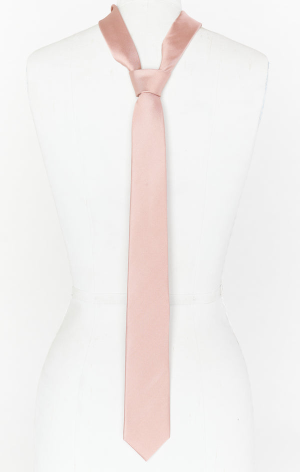 Nico Neck Tie ~ Rose Gold Solid – Show Me Your Mumu