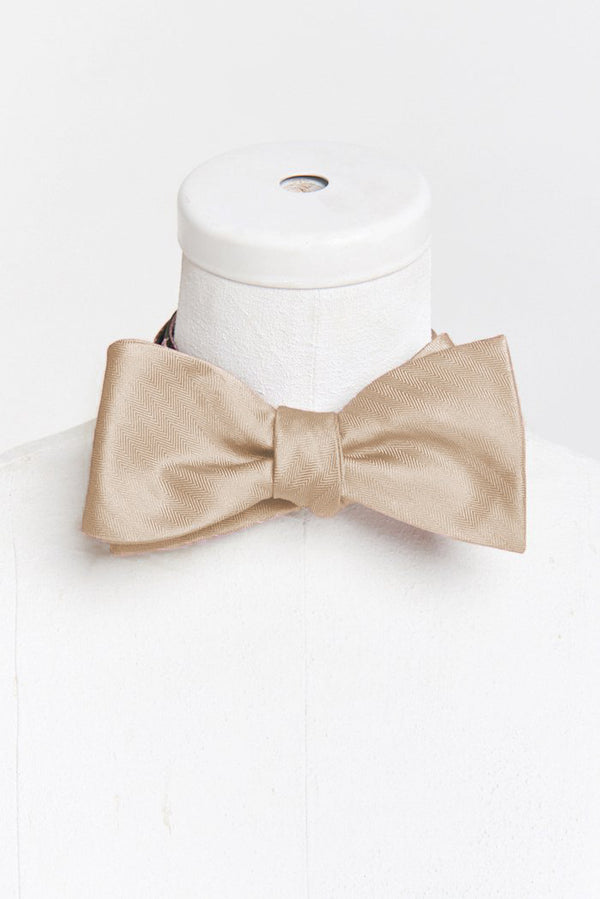 Josh Bow Tie ~ Champagne Solid – Show Me Your Mumu