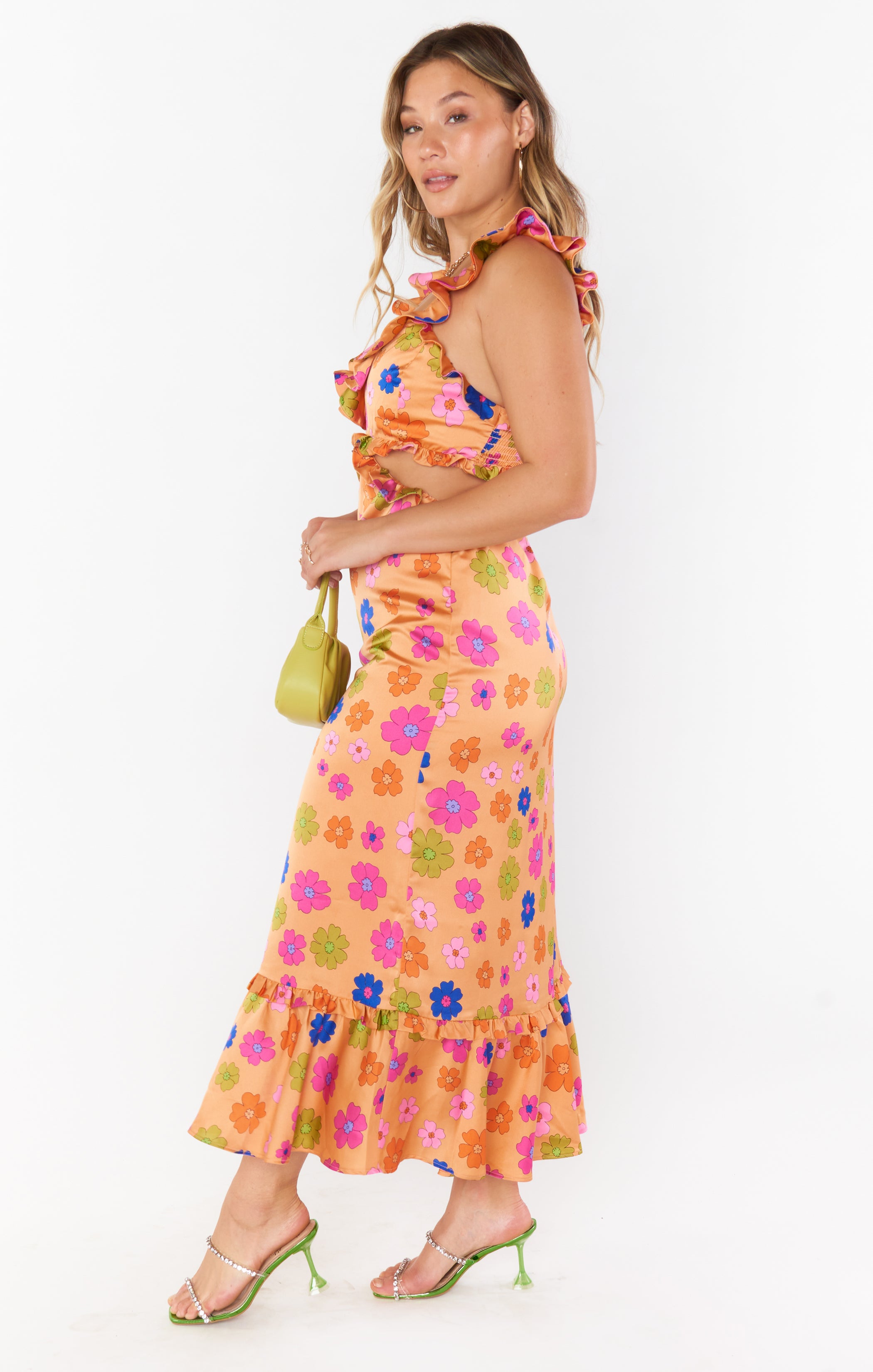 Neon Poppy Susie Dress | Pink City Prints