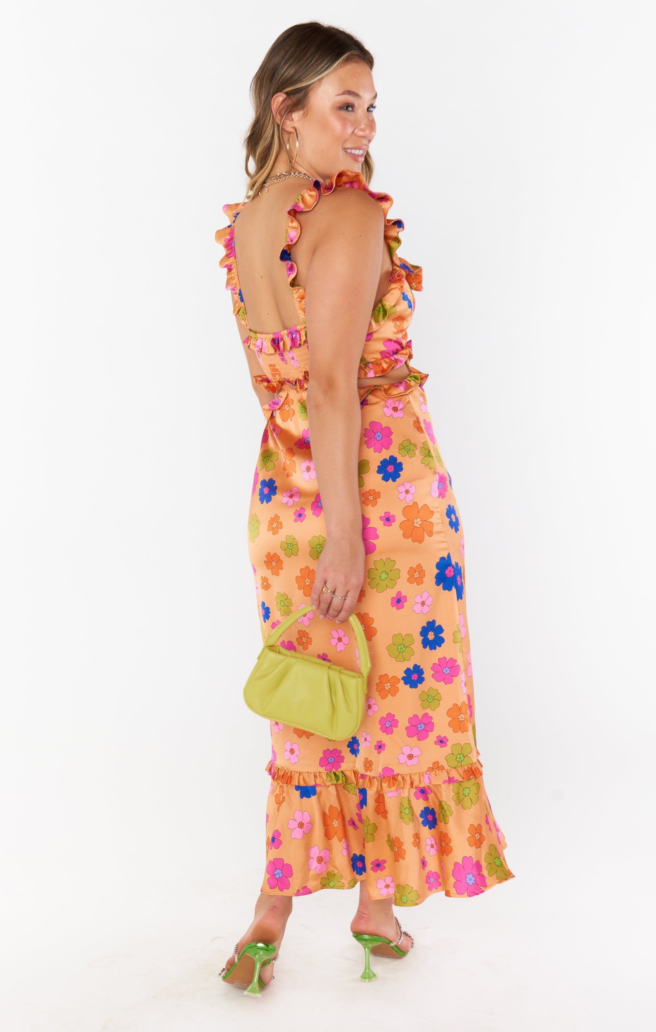 Lane Midi Dress ~ Poppin Poppy – Show Me Your Mumu