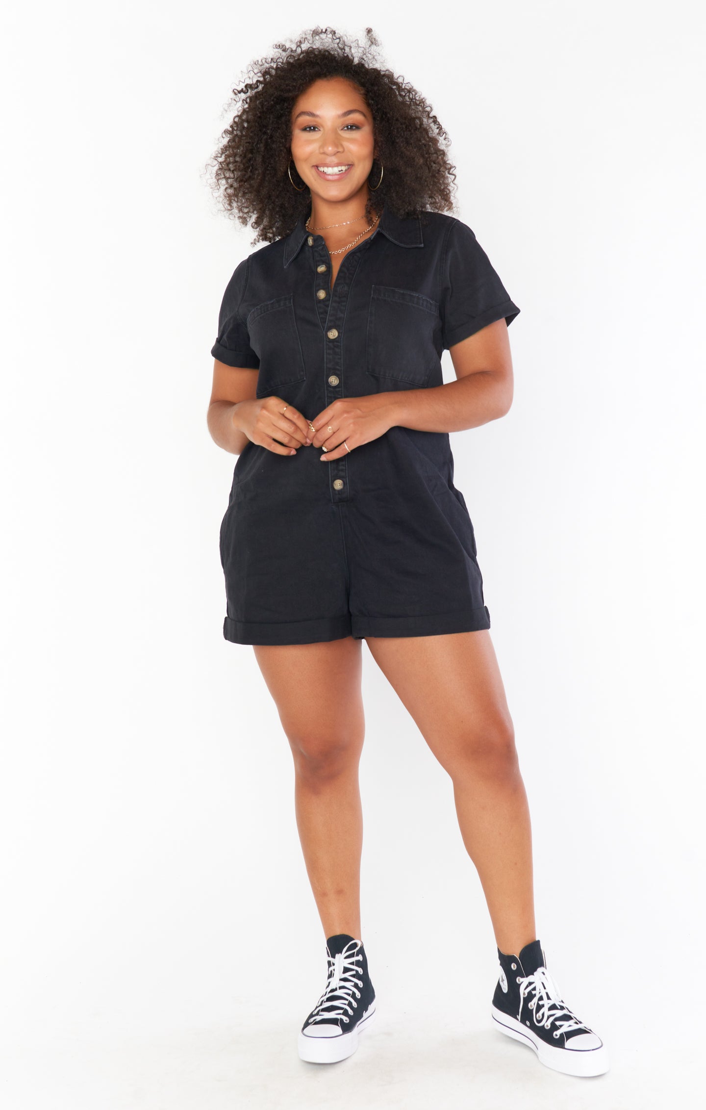 Range Romper ~ Washed Black – Show Me Your Mumu