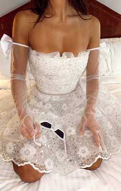 Shes the One Dress ~ Embellished Tulle Floral