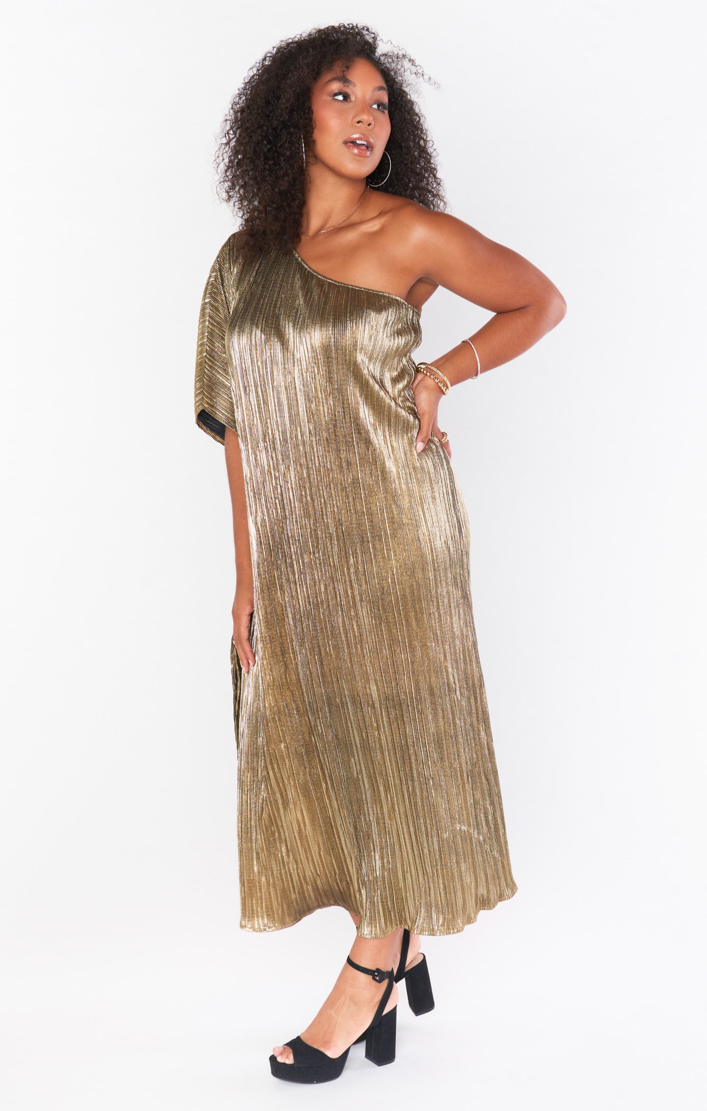 Tropez Maxi ~ Good as Gold Pleat – Show Me Your Mumu