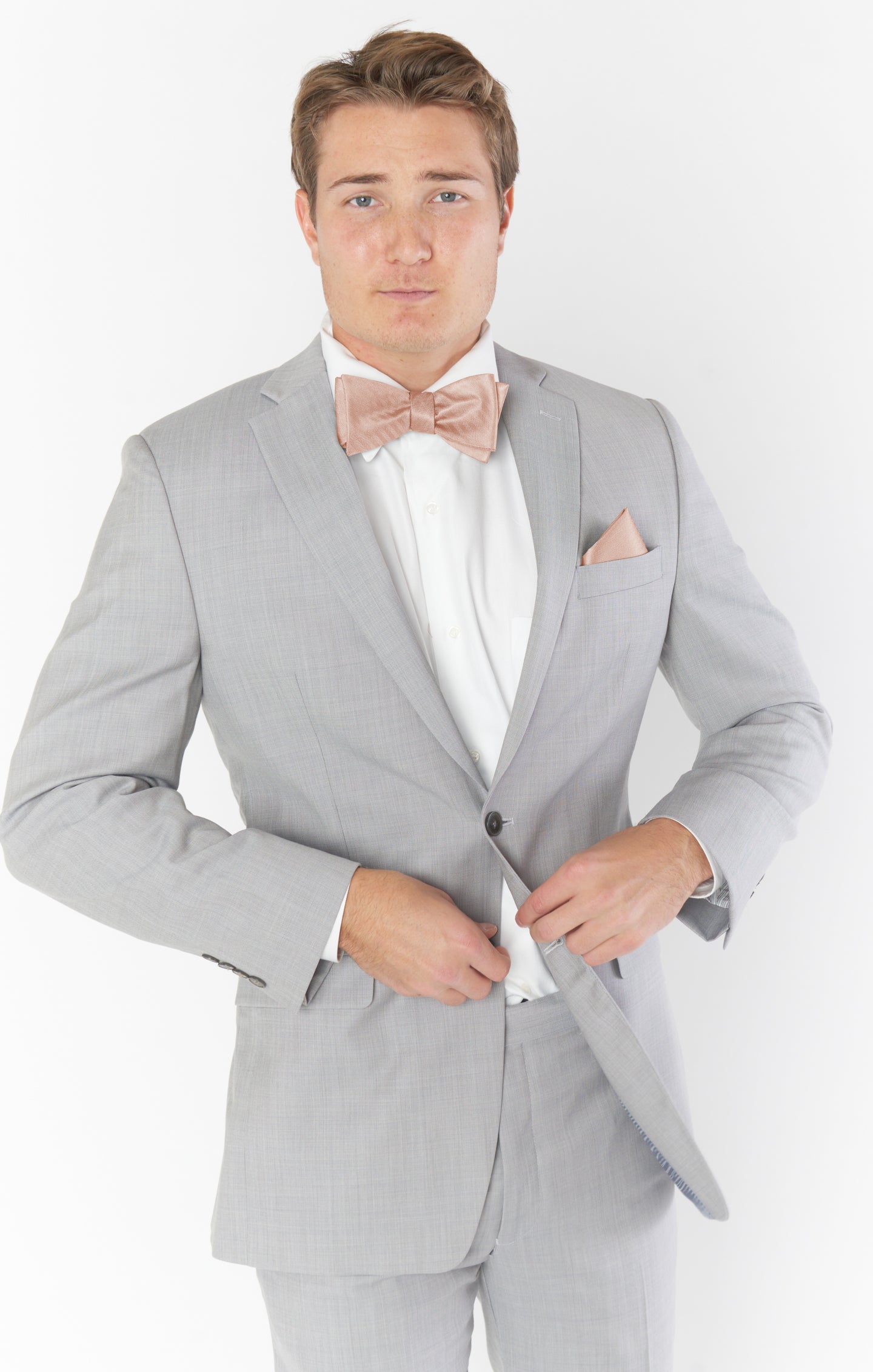 Josh Bow Tie, in Rose Gold Solid | Show Me Your Mumu Josh Bow Tie, in Rose Gold Solid | Show Me Your Mumu