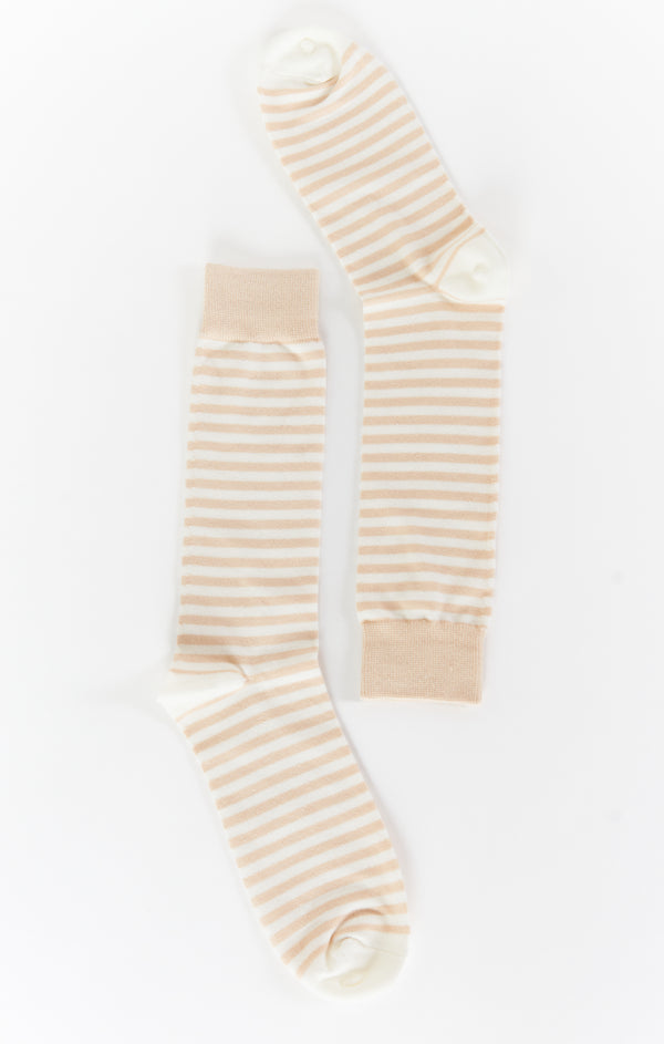Owen Sock ~ Champagne Stripe – Show Me Your Mumu Owen Sock ~ Champagne Stripe – Show Me Your Mumu
