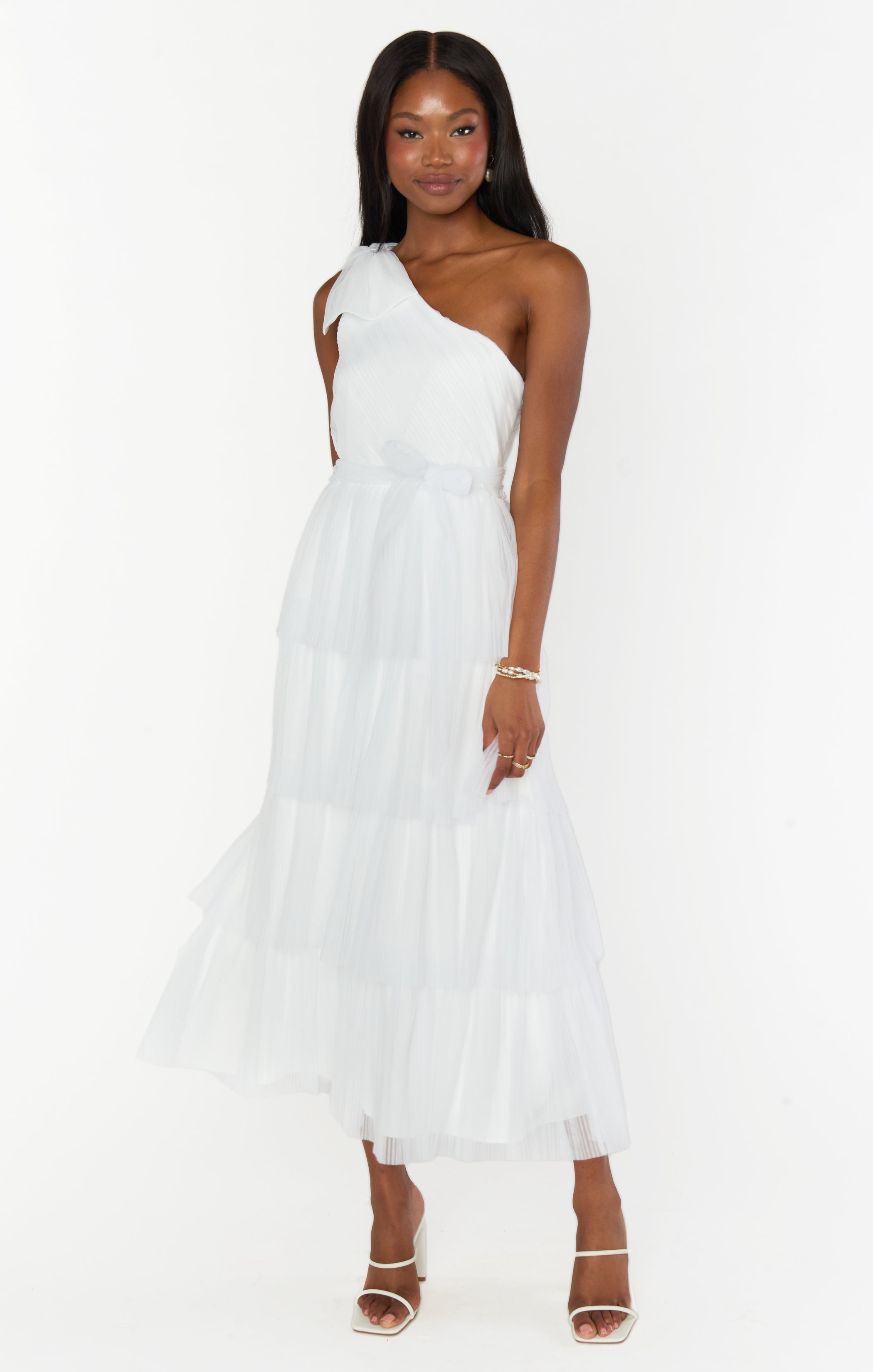 Show Me Your Mumu Fairytale Maxi Dress ~ White Tulle S